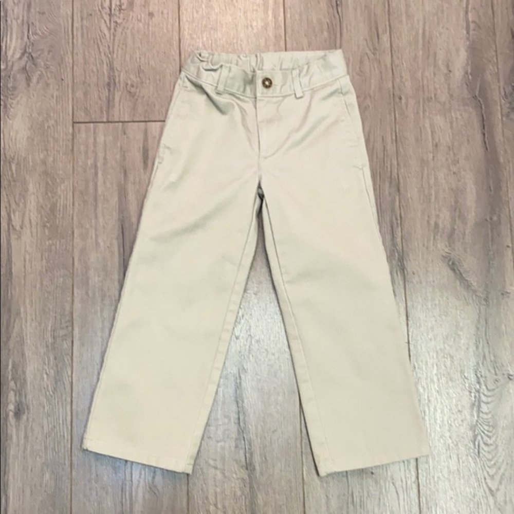Dockers Boys Twill Cotton/Poly Blend Khaki Pants